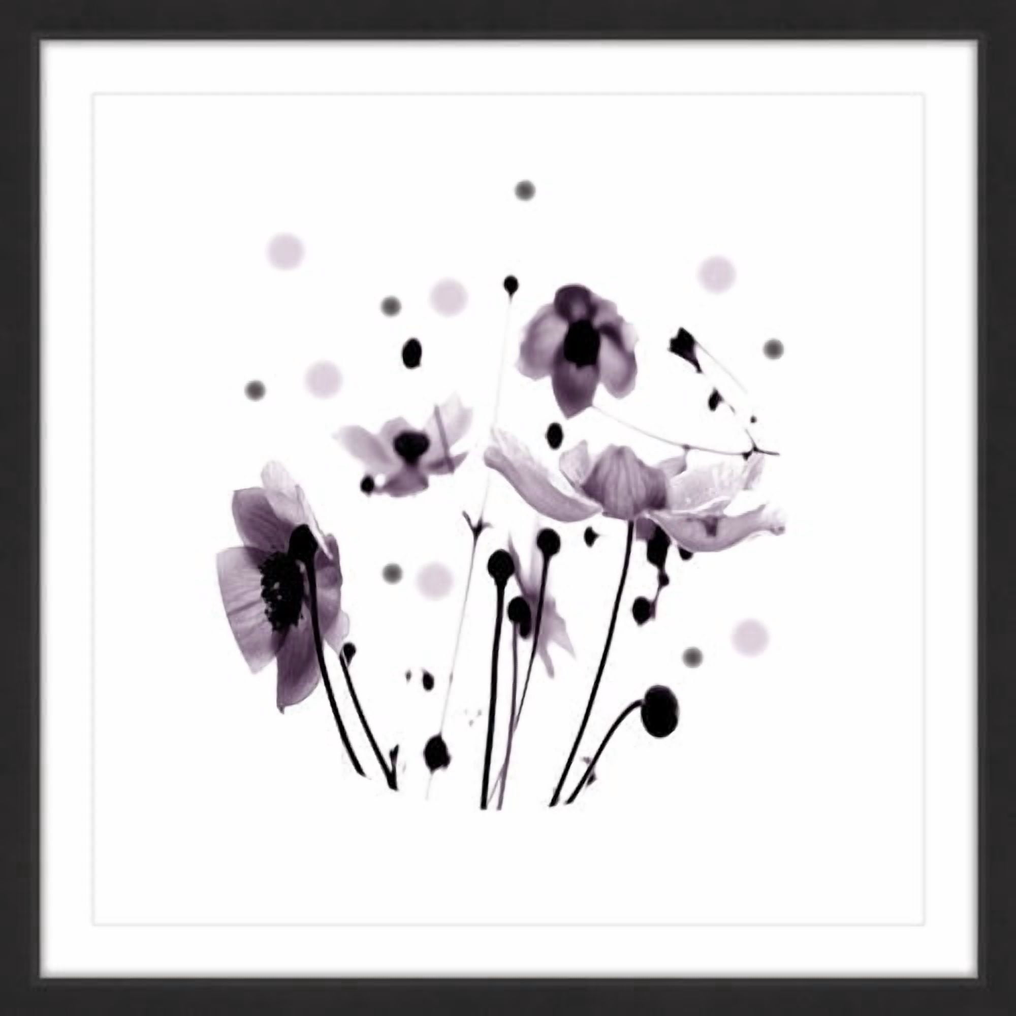 Marmont Hill "Grey Visions" by Katarina Snygg Framed Painting Print