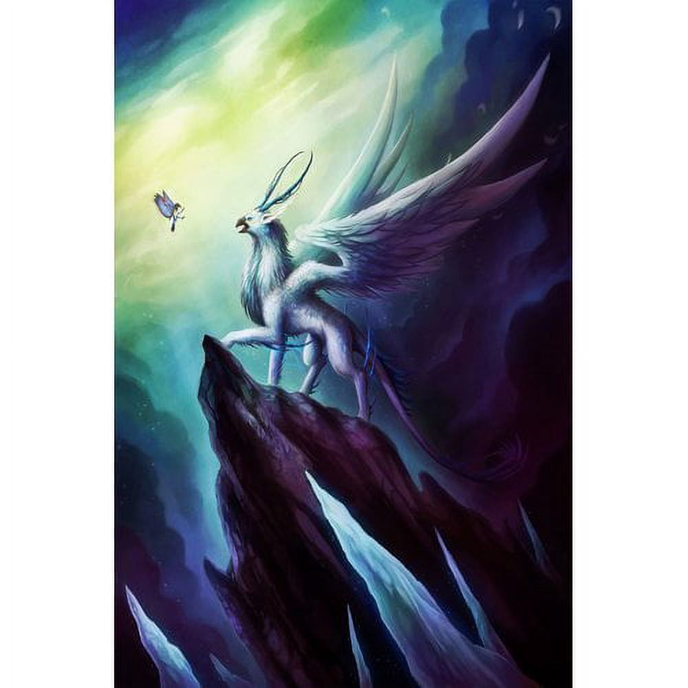 Marmont Hill "Gryphon" Painting Print on Canvas
