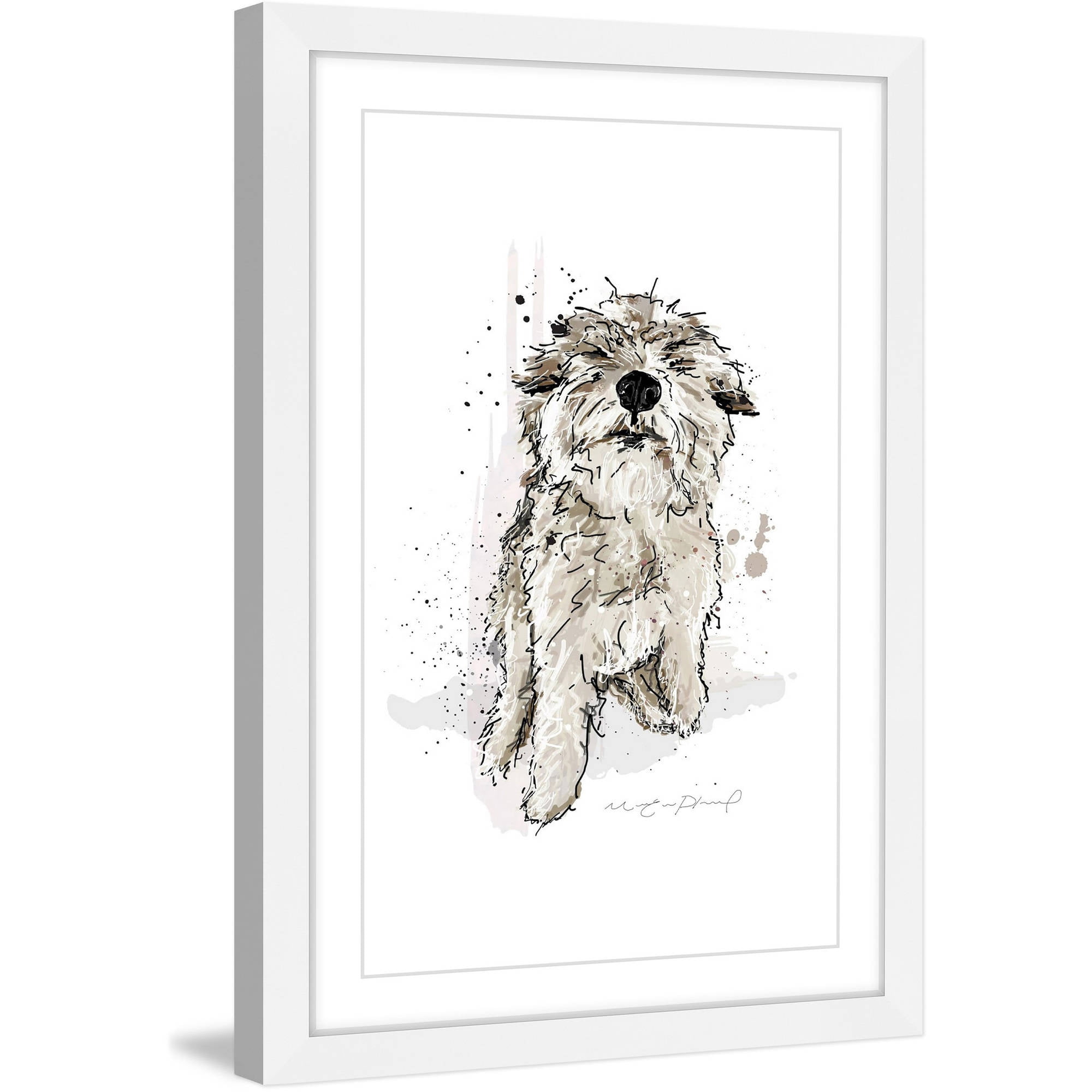 Marmont Hill "Gus 2" by Marie-Eve Pharand Framed Painting Print