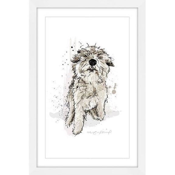 Marmont Hill "Gus 2" by Marie-Eve Pharand Framed Painting Print