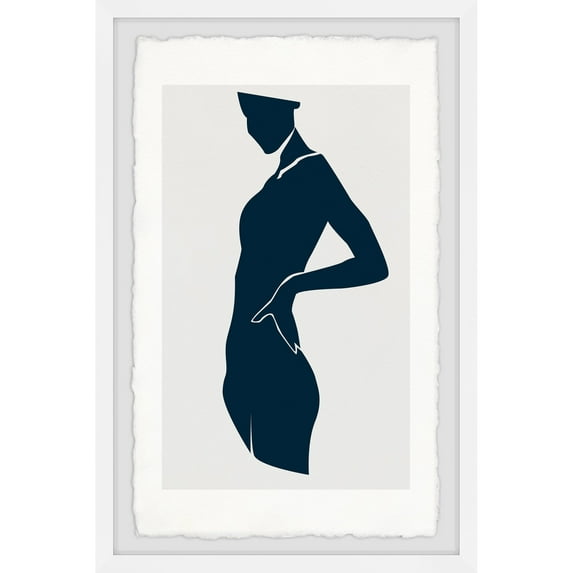Marmont Hill Hand on Hips Framed Painting Print