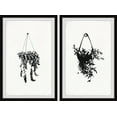 thumbnail image 1 of Marmont Hill Hanging Basket Plants Diptych, Art Prints, 24.00" x 1.50", 1 of 6