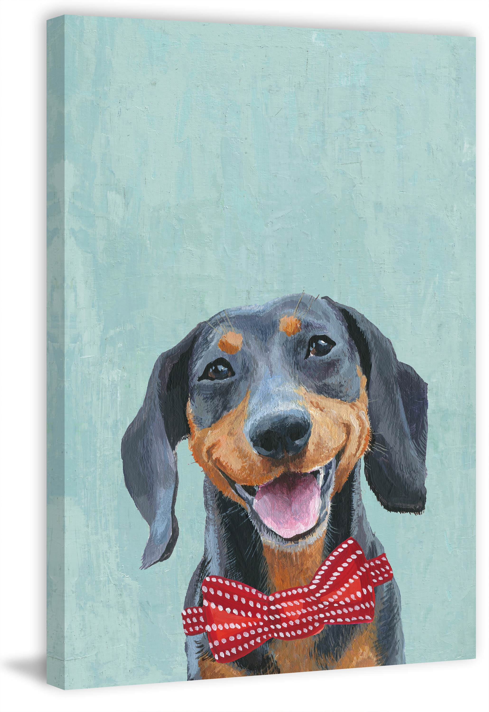 Marmont Hill "Happy Face" Painting Print on Wrapped Canvas