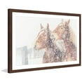 thumbnail image 1 of Marmont Hill "Happy Horses" Framed Painting Print, 1 of 5