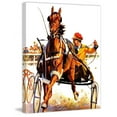 thumbnail image 1 of Marmont Hill Harness Race by Maurice Bower Painting Print on Canvas, 1 of 7