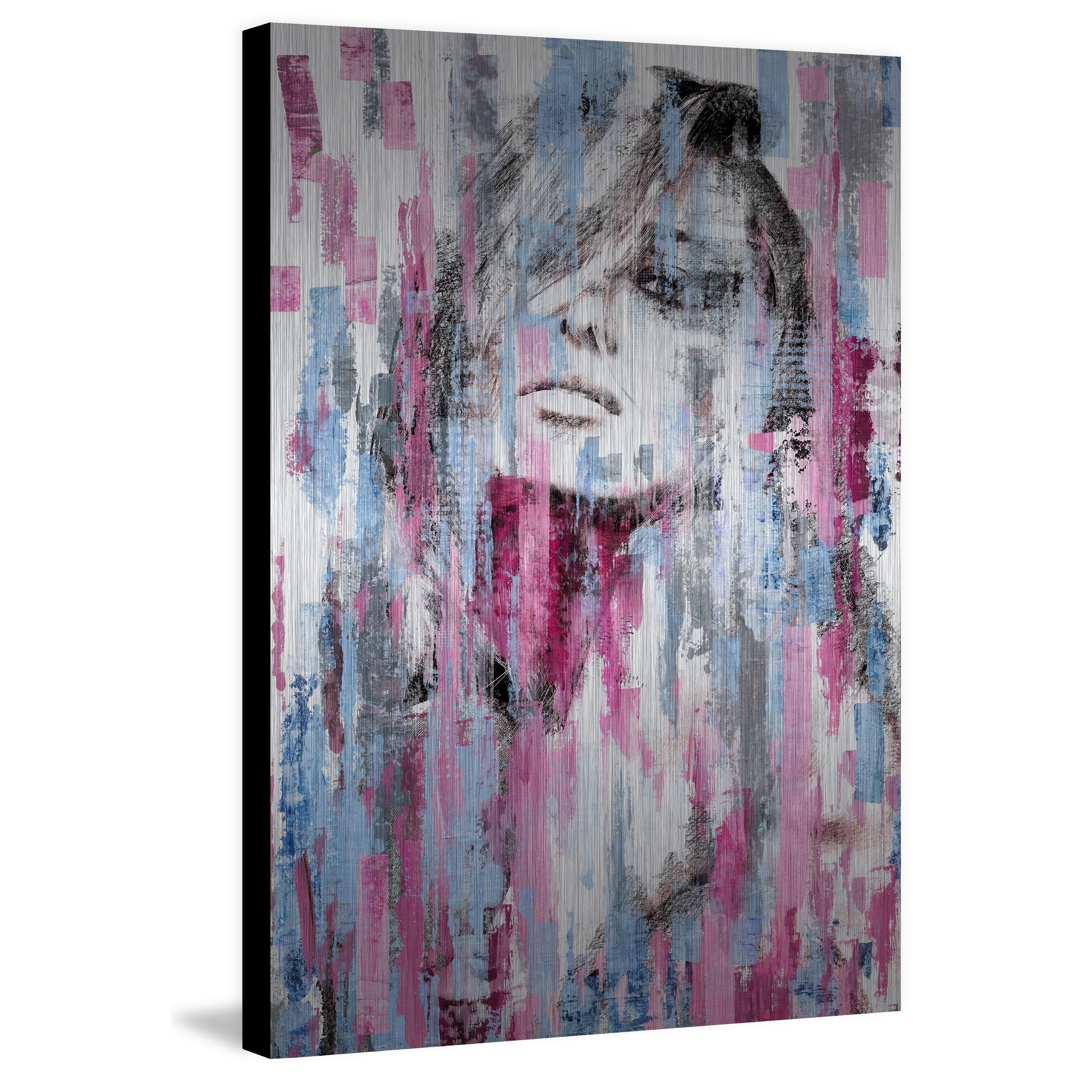 Marmont Hill "Hello Beauty II" Painting Print on Brushed Aluminum