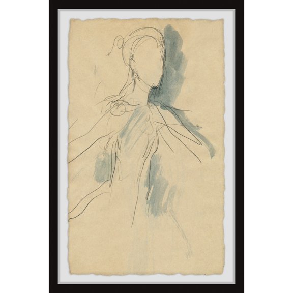Marmont Hill Her Heart Is Brave Framed Painting Print