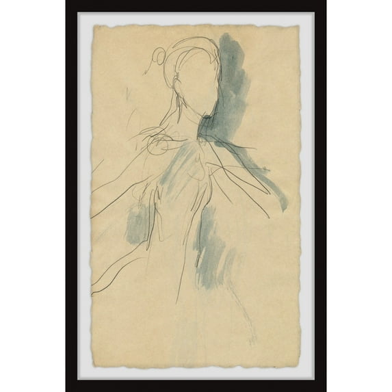 Marmont Hill Her Heart Is Brave Framed Painting Print