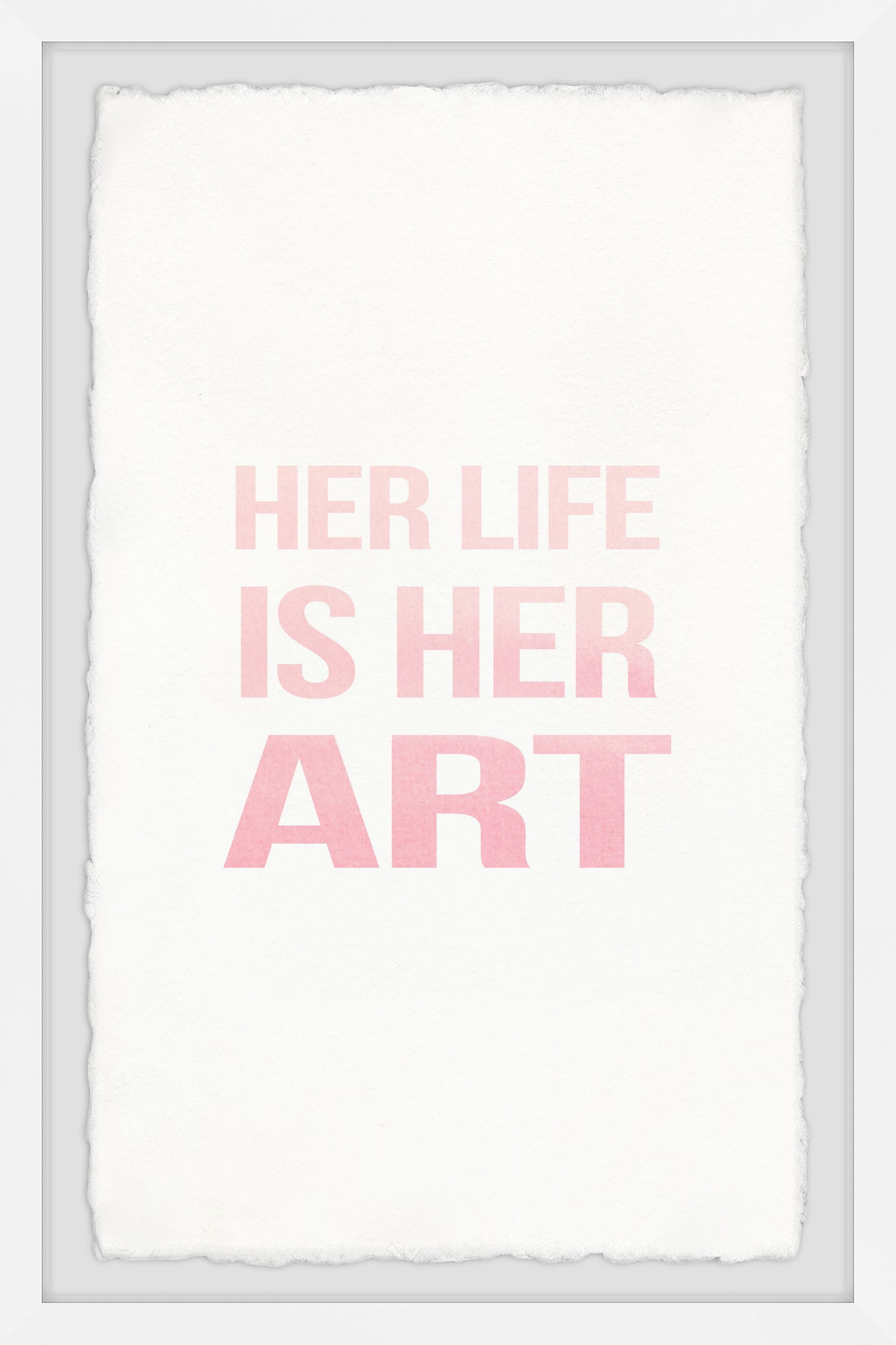 Marmont Hill Her Life Is Her Art II Framed Wall Art
