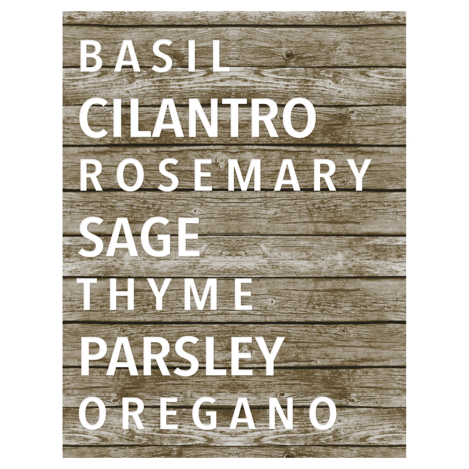 Marmont Hill Herbs Wall Art