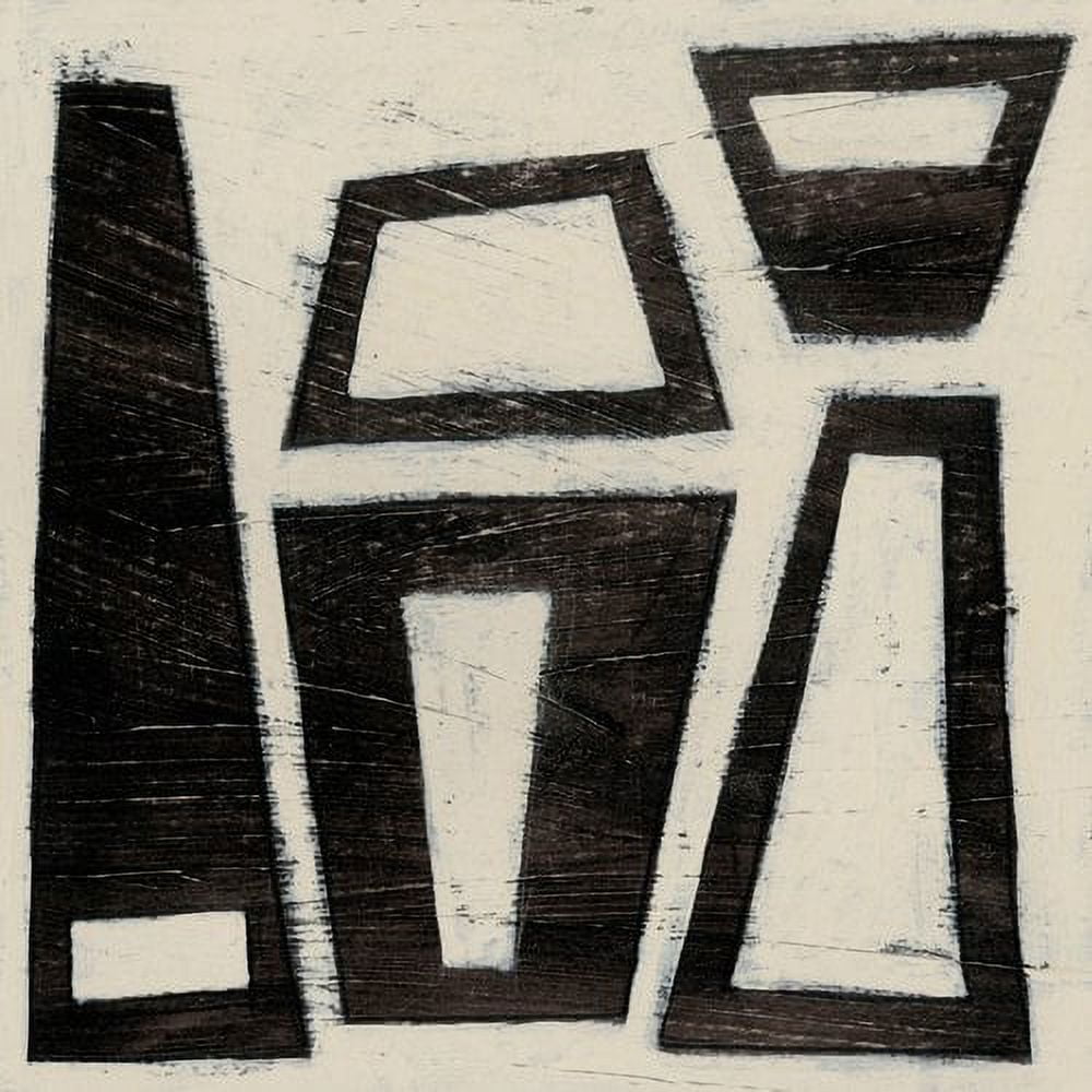 Marmont Hill "Hieroglyph VII" Painting Print on Wrapped Canvas
