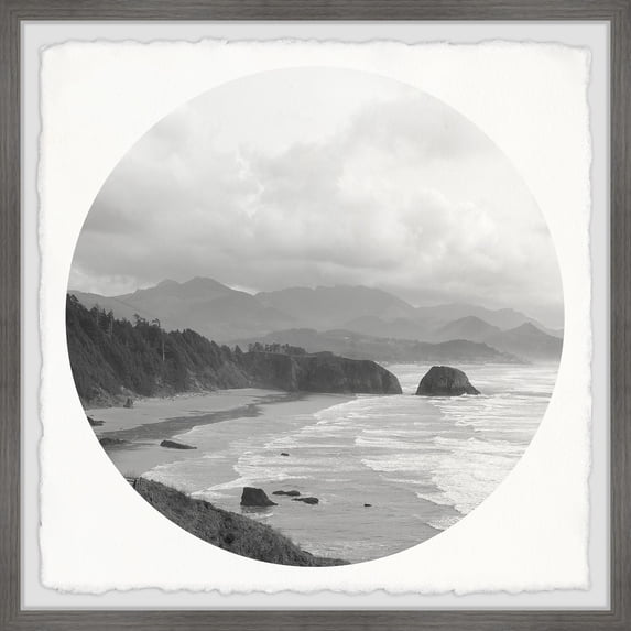 Marmont Hill High Rock Cliffs Framed Painting Print