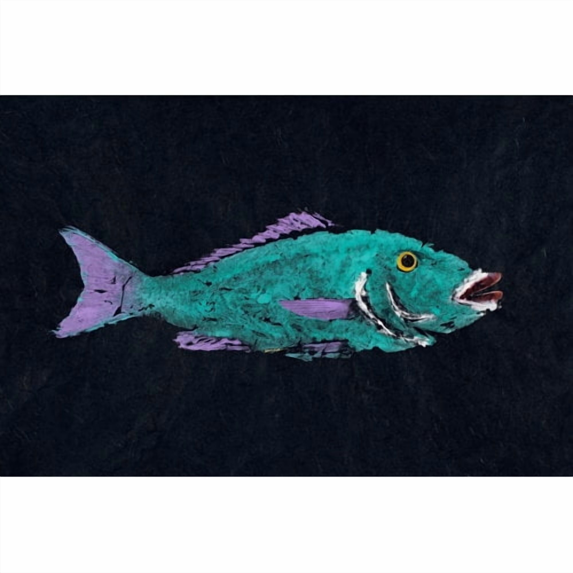 Marmont Hill "Hog Lipped Snapper" by Warren Sellers Painting Print on Wrapped Canvas