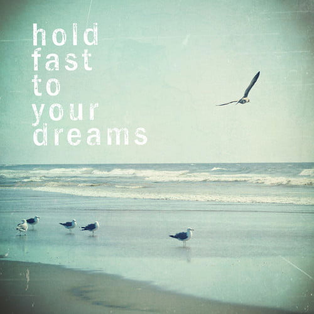 Marmont Hill "Hold Fast to Your Dreams" Sylvia Cook Painting Print on Canvas