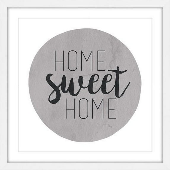 Marmont Hill "Home Sweet Home" by Diana Alcala Framed Painting Print