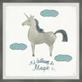 thumbnail image 1 of Marmont Hill I Believe In Magic – Unicorn Framed Wall Art, 18.00" x 1.50", 1 of 6