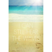 Marmont Hill "I Can Still Hear the Waves" Sylvia Cook Painting Print on Canvas