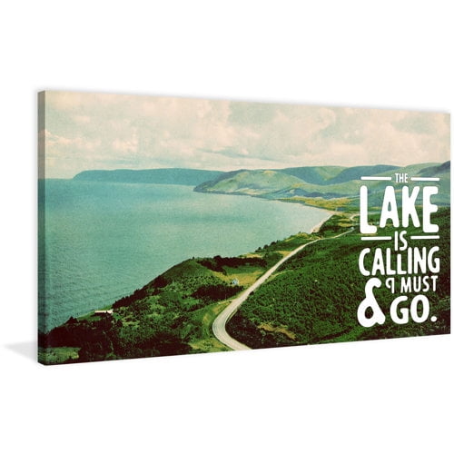 Marmont Hill 'I Must Go' Painting Print on Wrapped Canvas