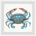 thumbnail image 1 of Marmont Hill Icy Blue Crab Framed Wall Art, 32" x 32", 1 of 4