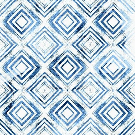 Marmont Hill - "In Depth Squares" Painting Print on Wrapped Canvas