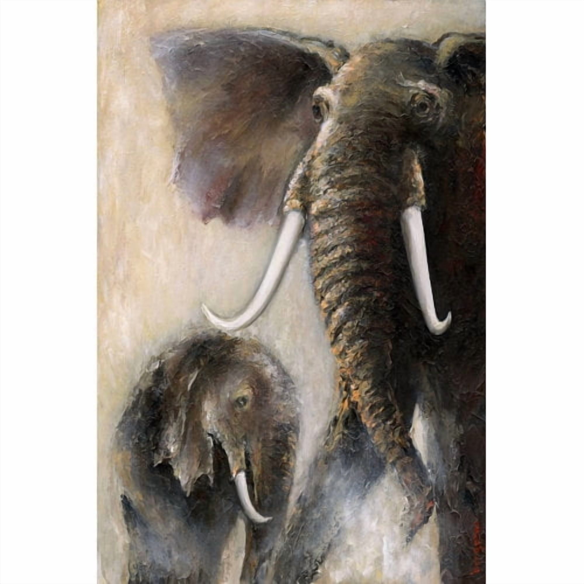 Marmont Hill "In Her Protection" by Bergerac Painting Print on Wrapped Canvas