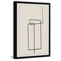 Marmont Hill Inc. 'Between the Lines' Framed Painting Print 30 x 45