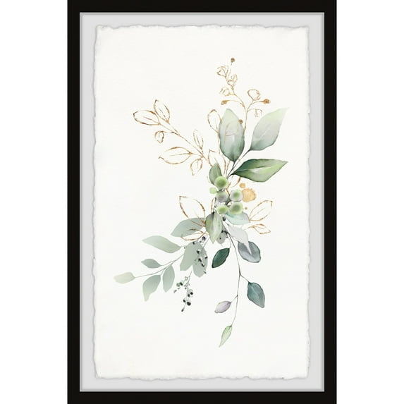 Marmont Hill Inc. 'Bloom With Grace' Framed Painting Print 12 x 18