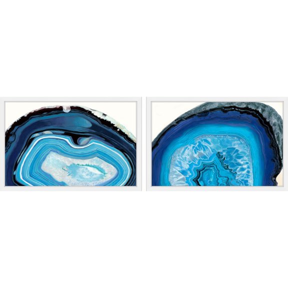 Marmont Hill Inc Blue Pools Diptych - Multi