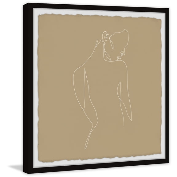 Marmont Hill Inc. 'Forget Your Past' Framed Painting Print 24 x 24