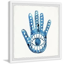 Marmont Hill Inc. 'Hands Off' Framed Painting Print 18 x 18