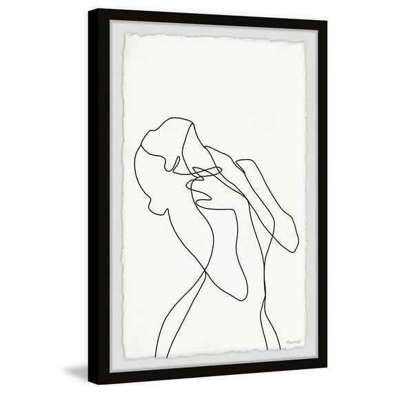 Marmont Hill Inc. 'Heads Up' Framed Painting Print 12 x 18