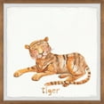 thumbnail image 1 of Marmont Hill Hello Little Tiger Framed Painting Print, 1 of 5
