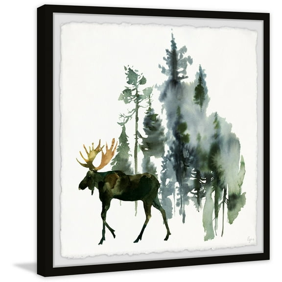 Marmont Hill Inc. 'Out of the Forest' Framed Painting Print 24 x 24
