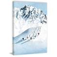 thumbnail image 1 of Marmont Hill Inc. 'Racing the Slopes' Painting Print on Wrapped Canvas 30 x 45, 1 of 5