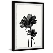 Marmont Hill Reflective Petals Framed Painting Print