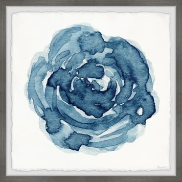 Marmont Hill Inc. 'Spiral Maze' Framed Painting Print 12 x 12