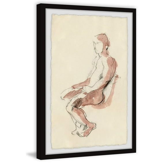 Marmont Hill Inc. 'Take the Risk' Framed Painting Print 24 x 36