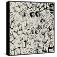 thumbnail image 1 of Marmont Hill Incoherent Projection II Floater Framed Painting Print on Canvas, 1 of 5