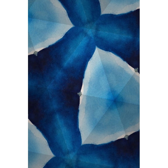 Marmont Hill "Indigo Daydream VIII" Painting Print on Wrapped Canvas