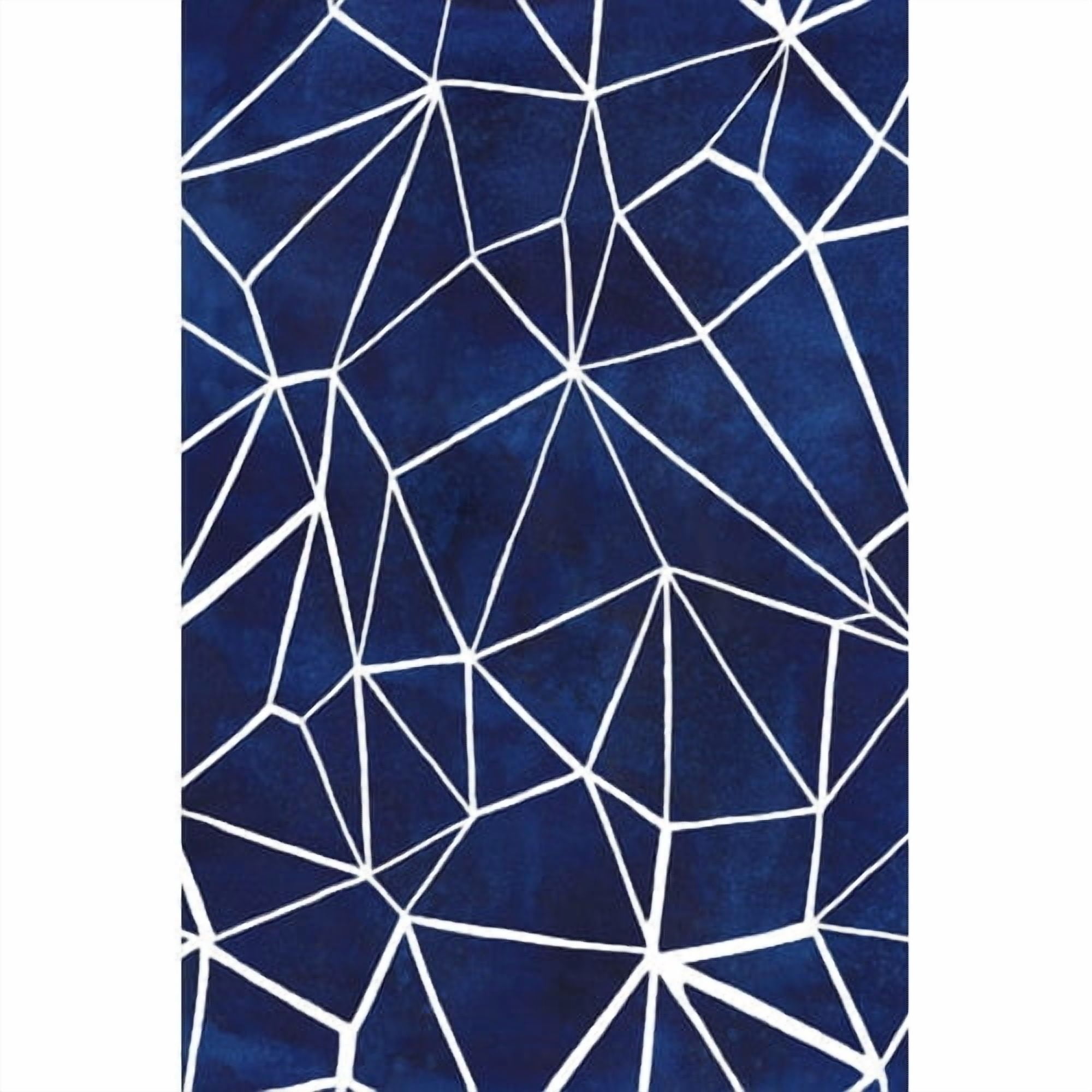 Marmont Hill "Indigo Pattern III" Painting Print on Wrapped Canvas