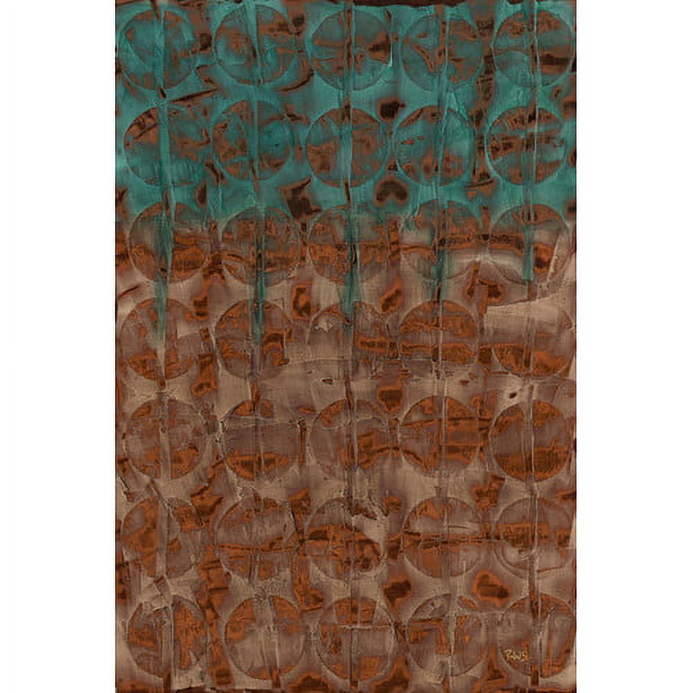 Marmont Hill "Indigo Rings" Painting Print on Wrapped Canvas
