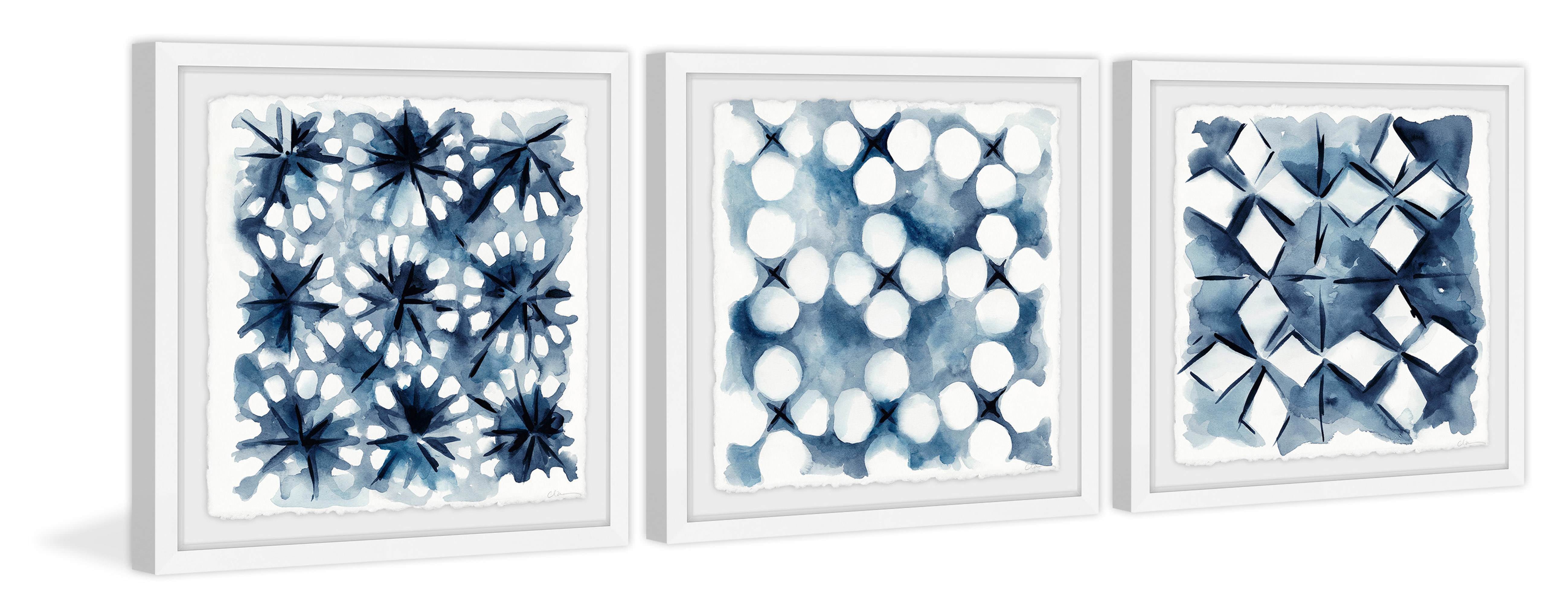 Marmont Hill Indigo Study VIII Triptych