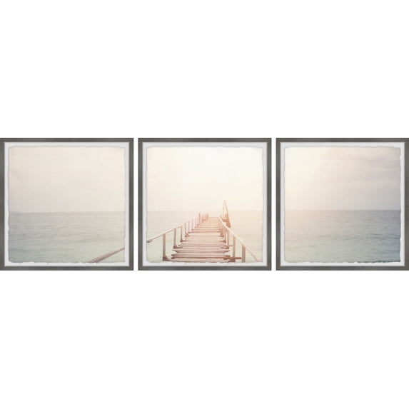 Marmont Hill Into the Light II Triptych, 18" x 54"