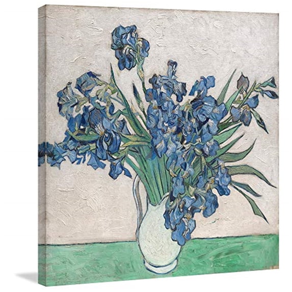 Marmont Hill Irises II Painting Print on Wrapped Canvas