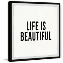 Marmont Hill It Is Beautiful Framed Wall Art
