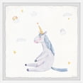 thumbnail image 1 of Marmont Hill It's Unicorn Playtime Framed Painting Print, 1 of 6