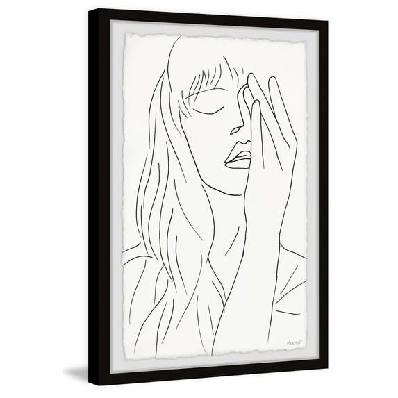 Marmont Hill Itchy Eyes Framed Painting Print