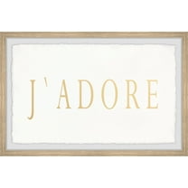 Marmont Hill J'Adore Framed Wall Art
