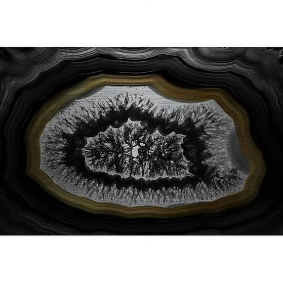 Marmont Hill "Jagged Edges" Painting Print on Brushed Aluminum