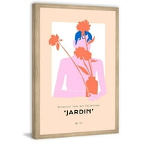 Marmont Hill Jardin No 09 Framed Painting Print
